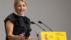 La vicepresidenta segunda y ministra de Trabajo y Economía Social, Yolanda Díaz