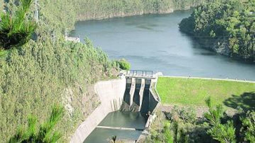 El embalse de Arbón.