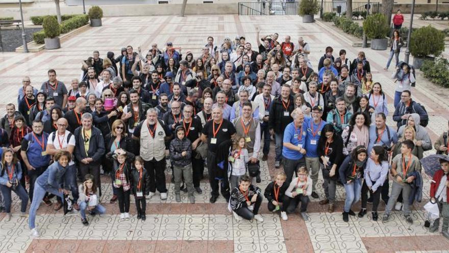 Los fotógrafos participantes en la jornada