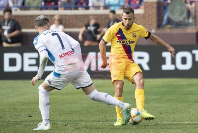 Las mejores imágenes del partido Nápoles, 0 - FC Barcelona, 4