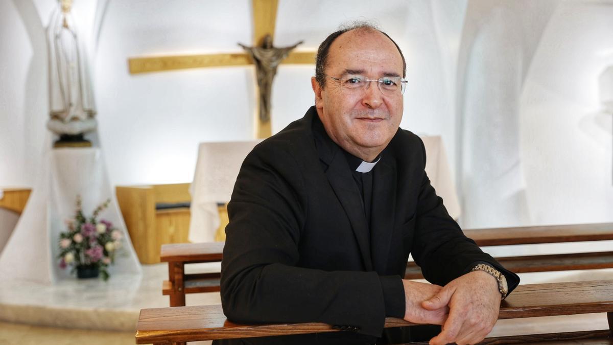 Monseñor Jesus Pulido, obispo de la diócesis de Coria-Cáceres