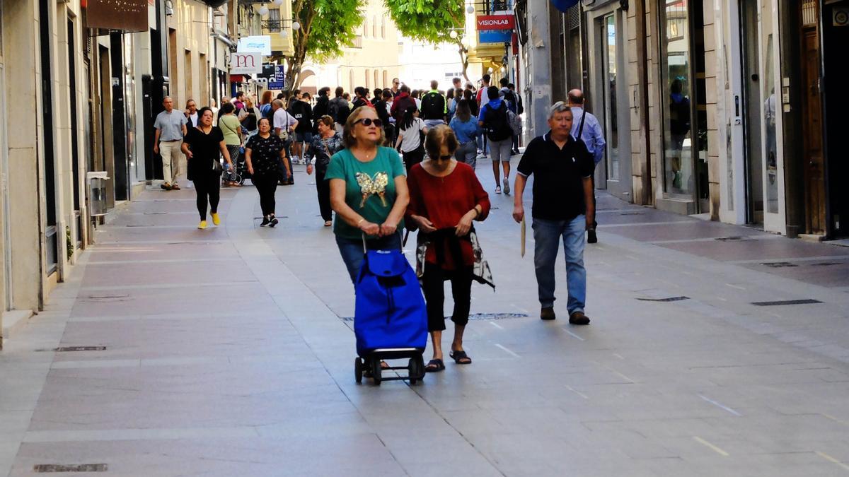 La calle Corredora, en una imagen de archivo