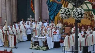 Benavent reclama que "la desgracia no nos divida" en la Missa d'Infants