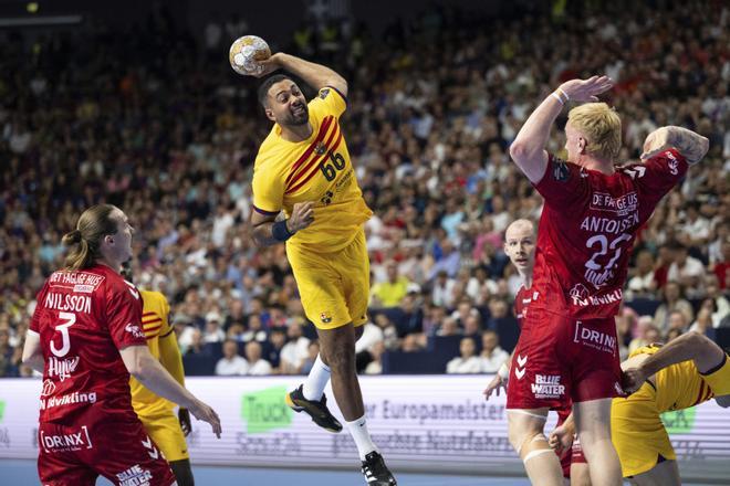 Aalborg - Barça, final de la EHF Champions de balonmano, en imágenes.