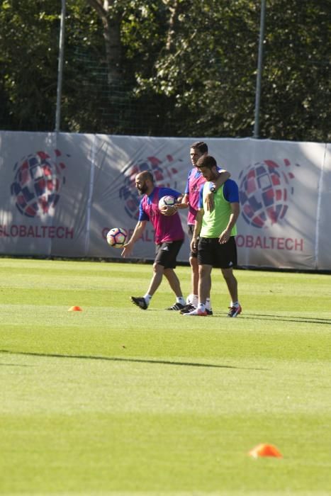 Entrenamiento del Real Oviedo