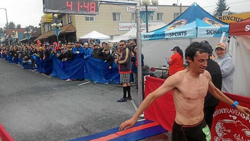 Kilian Jornet, entrant triomfador en la prova celebrada a Alaska