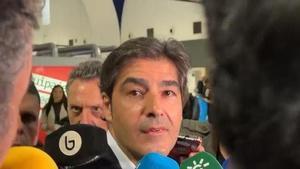 Vídeo | Ángel Haro, presidente del Betis, muestra su descontento con Bakambu y con la Federación de Congo