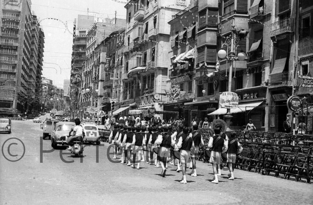 Fogueres en los años 60-70-80