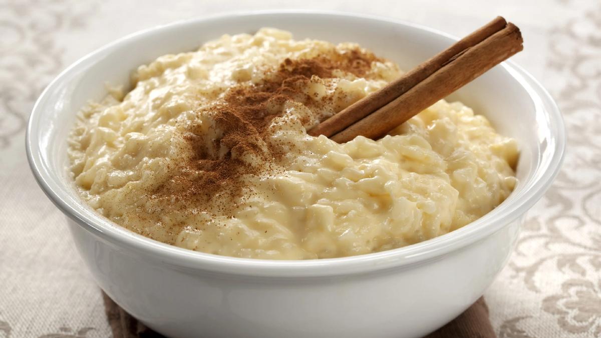 Arroz con leche.