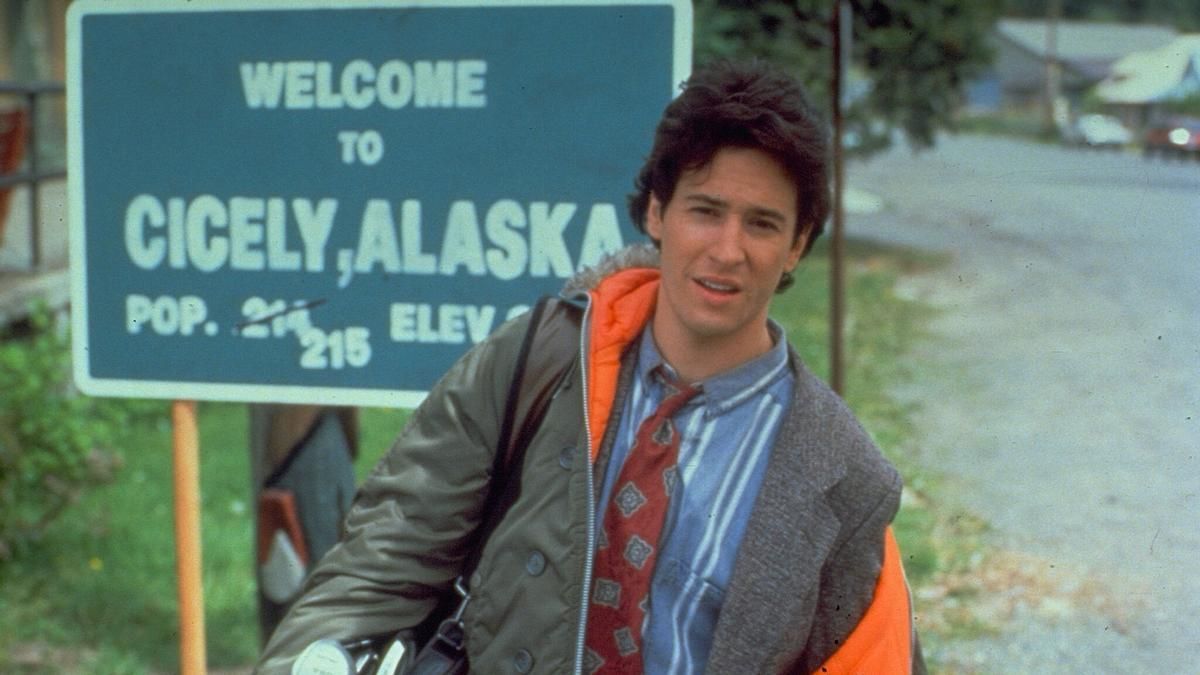 Rob Morrow (Joel Fleischman) en la serie 'Doctor en Alaska'.