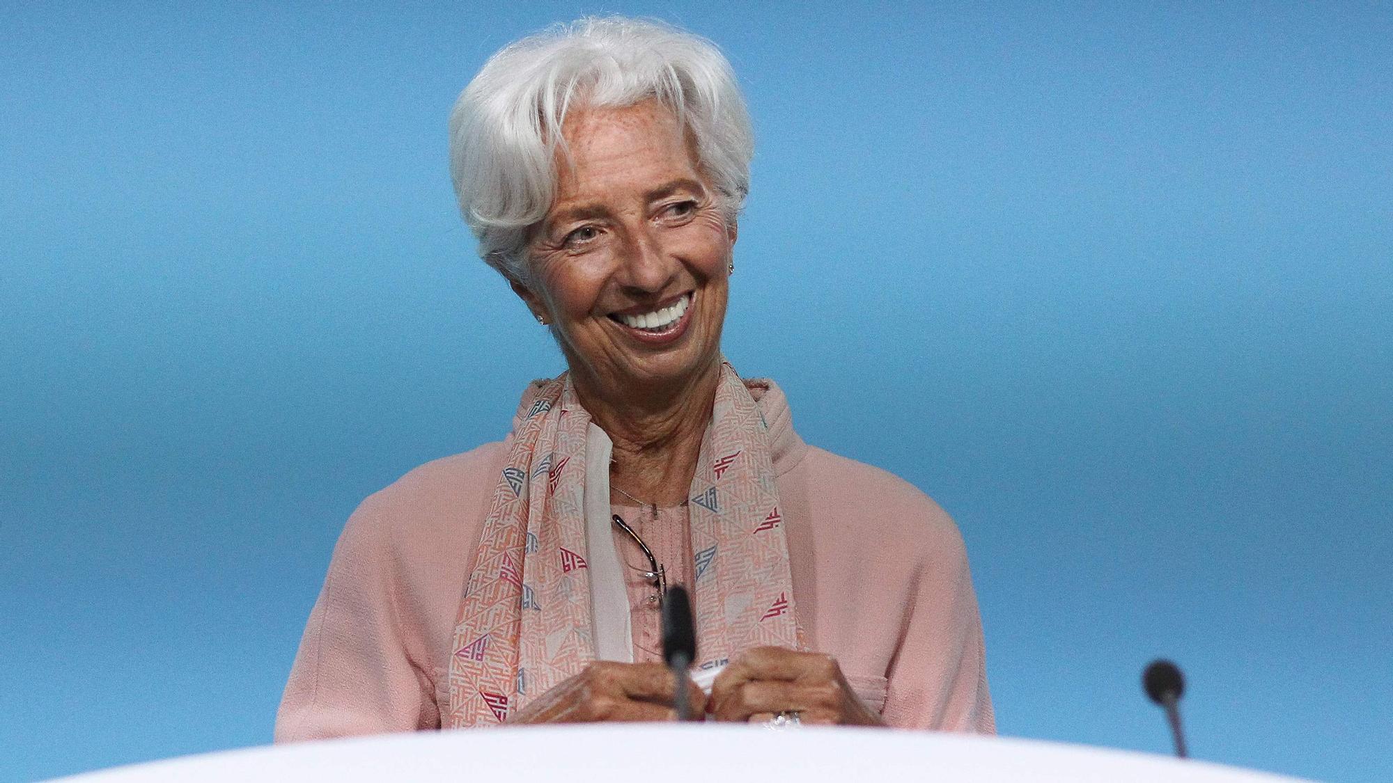 La presidenta del BCE, Christine Lagarde