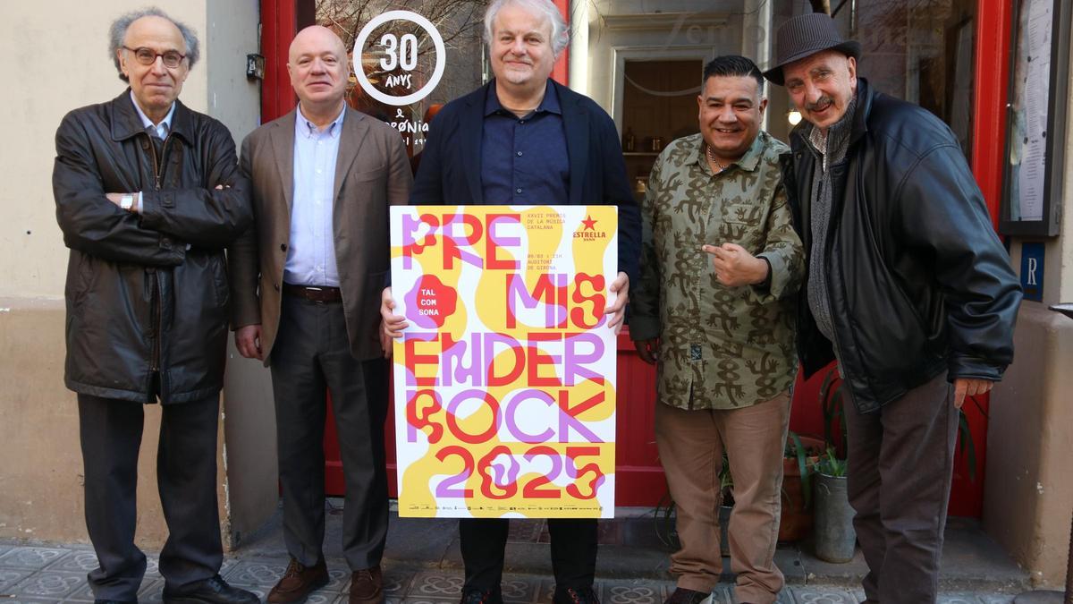 Cartel de los Premios Enderrock 2025