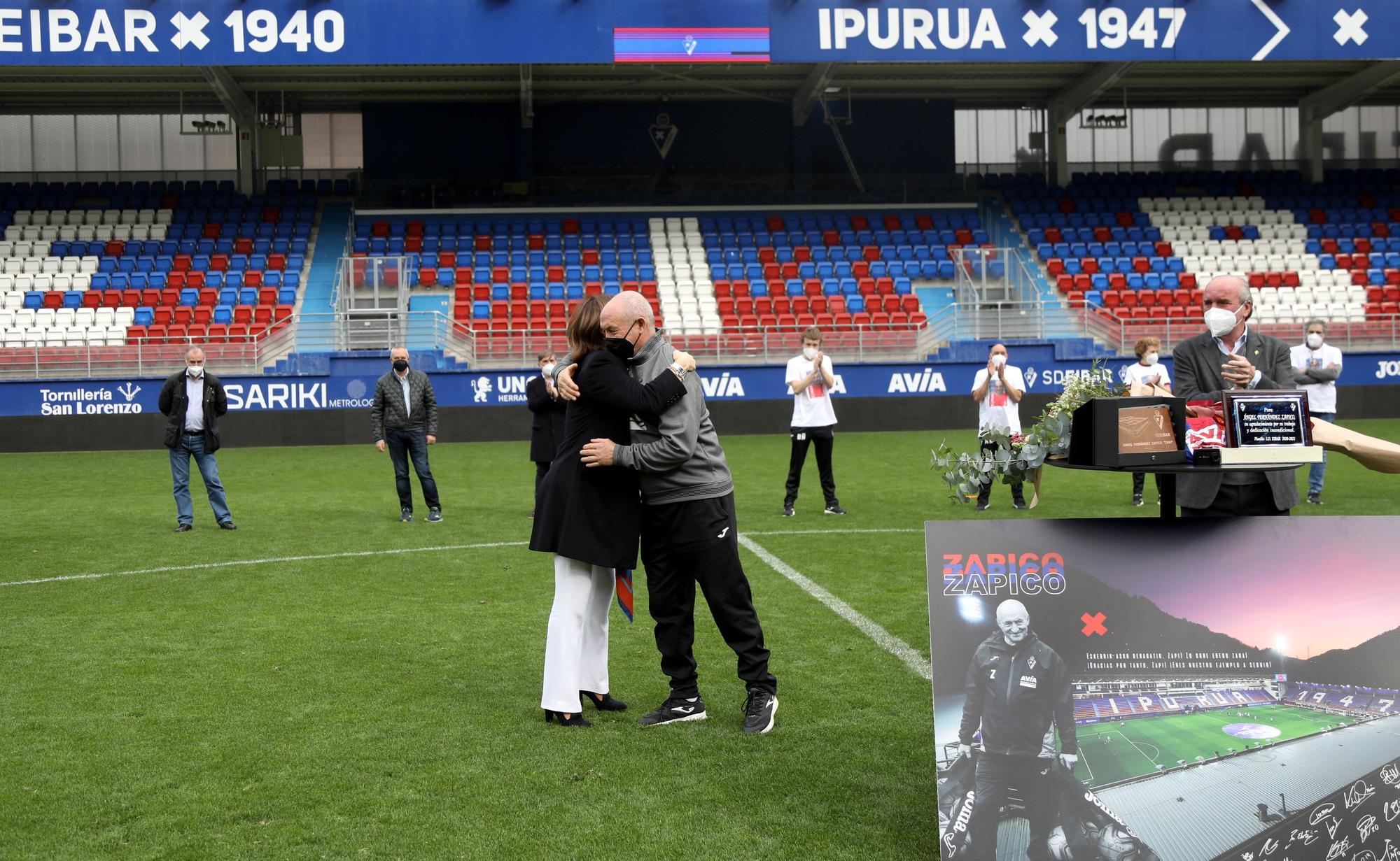 Las fotos de Zapico con el Eibar