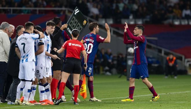 FC Barcelona - Real Sociedad, el partido de  LaLiga EA Sports, en imágenes