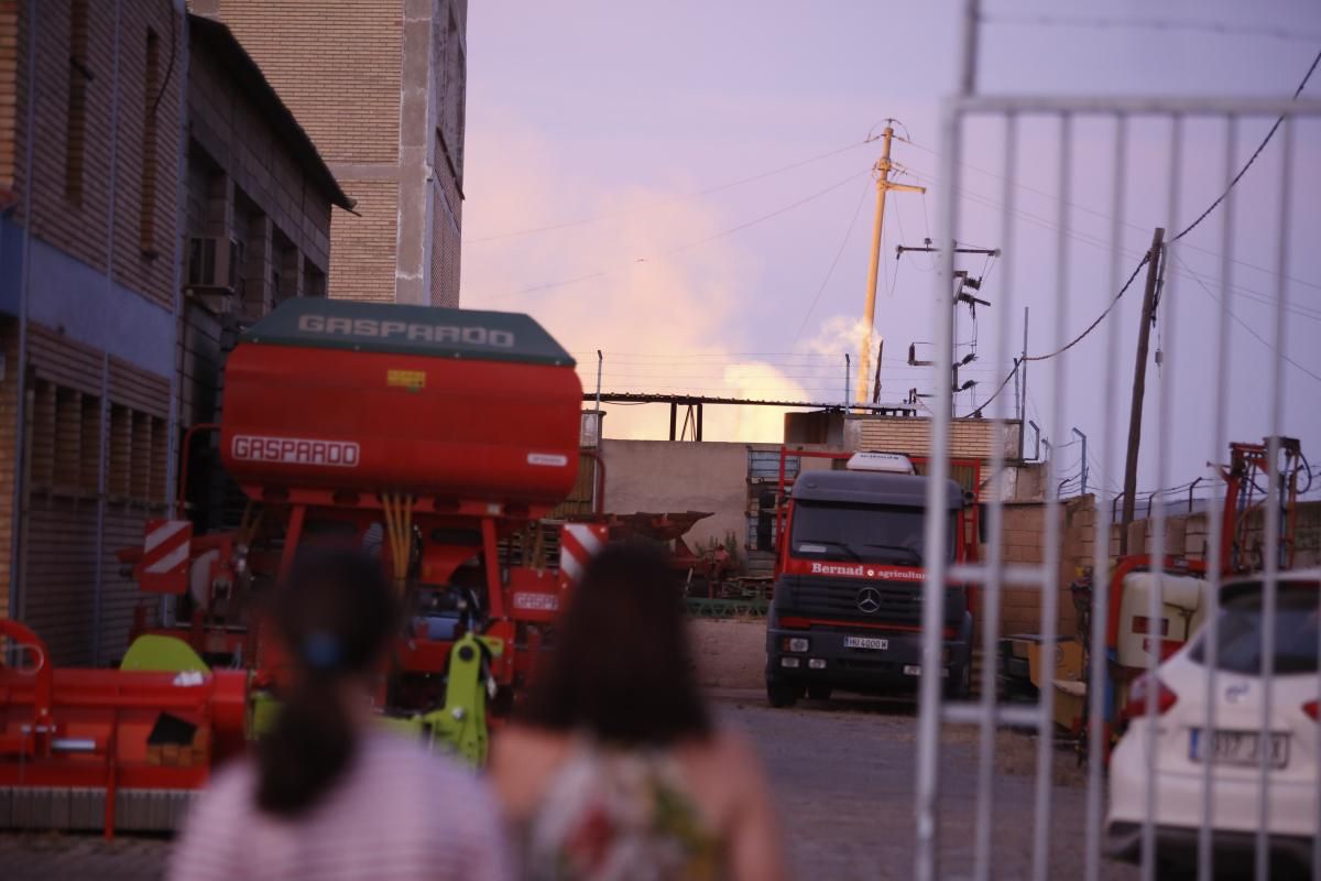 Incendio en el Portazgo