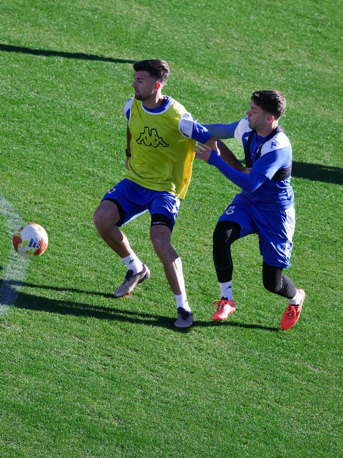 Josep Calavera se sumó a los entrenamientos este mismo jueves.