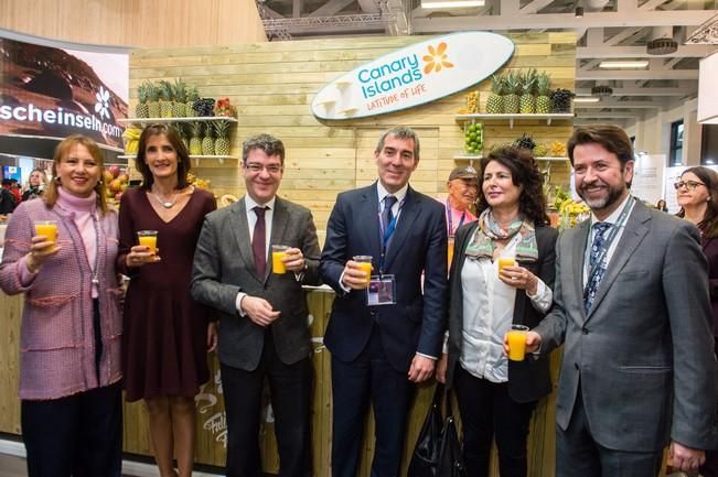 Inauguración Pabellón de Canarias ITB 2017.Berlín, 8 de marzo de 2017