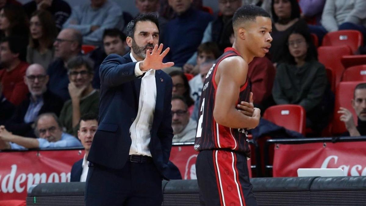 Bell-Haynes y Ramírez, durante el duelo ante el Tenerife del domingo