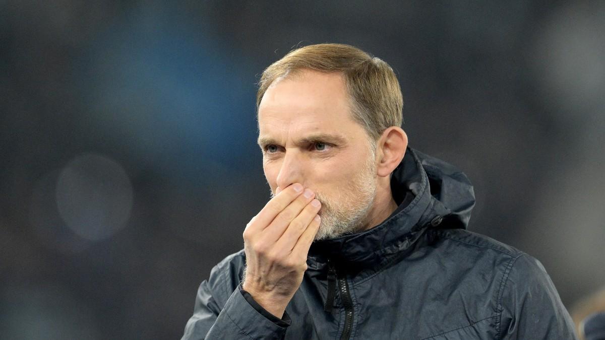 Thomas Tuchel, decepcionado tras la derrota ante la Lazio