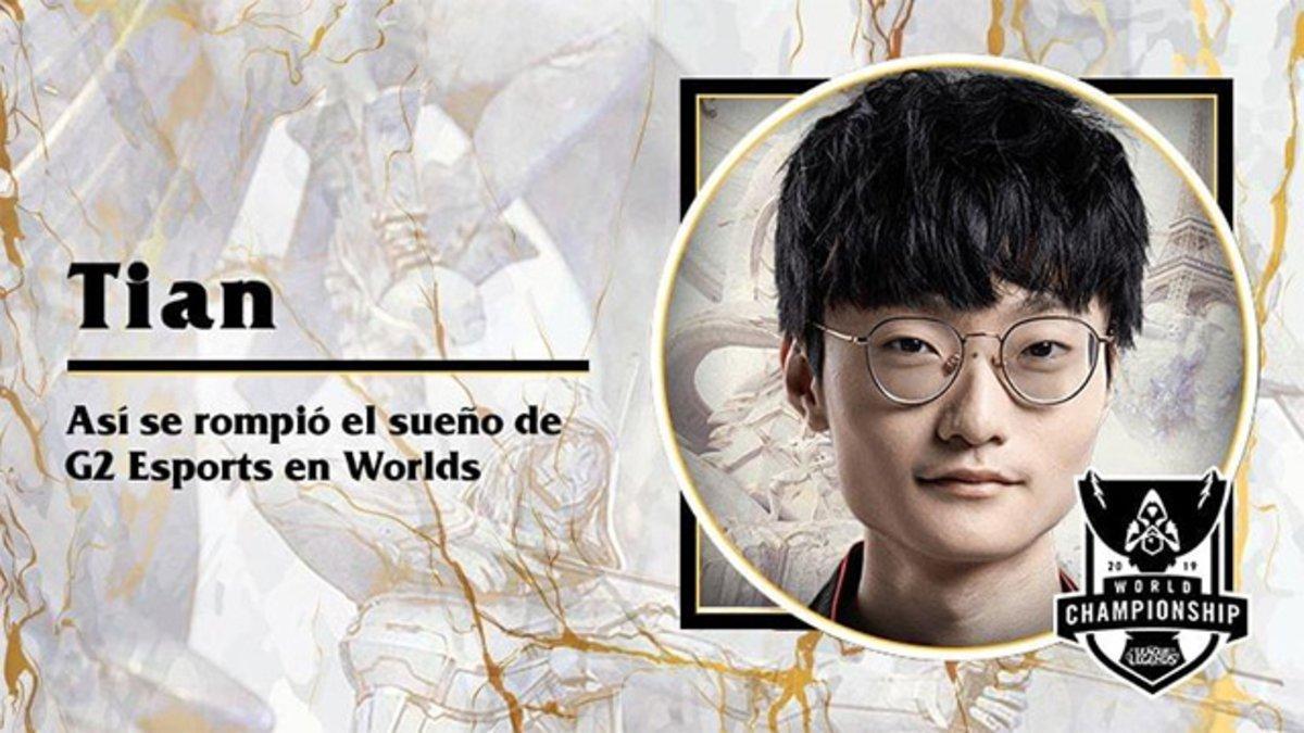 Tian, el jungla que venció a G2