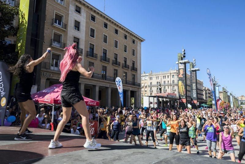 Día del Deporte en la Calle en la Plaza del Pilar de Zaragoza