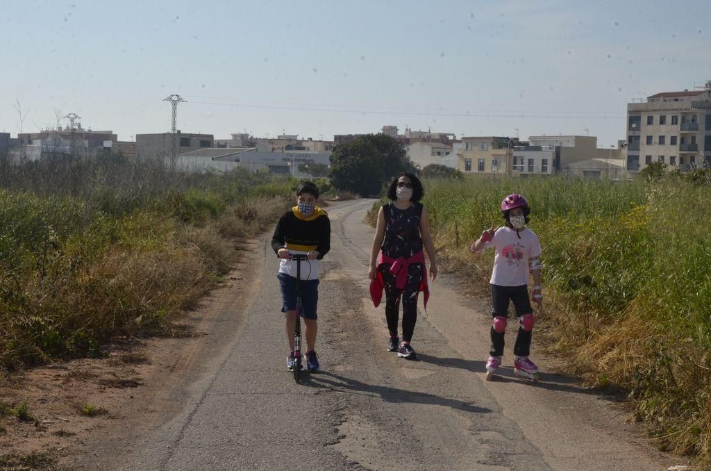 Los niños vuelven a las calles de Castellón