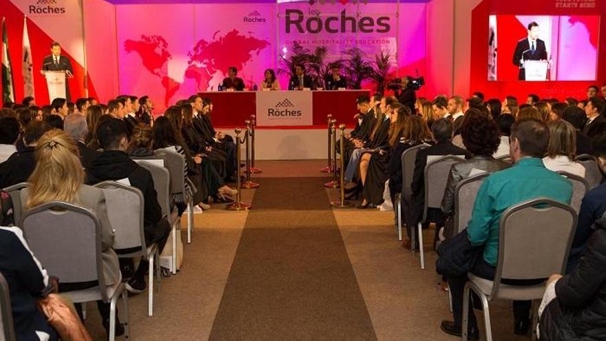 Imagen de la ceremonia de graduación de la XLVII promoción de Les Roches, en Marbella.