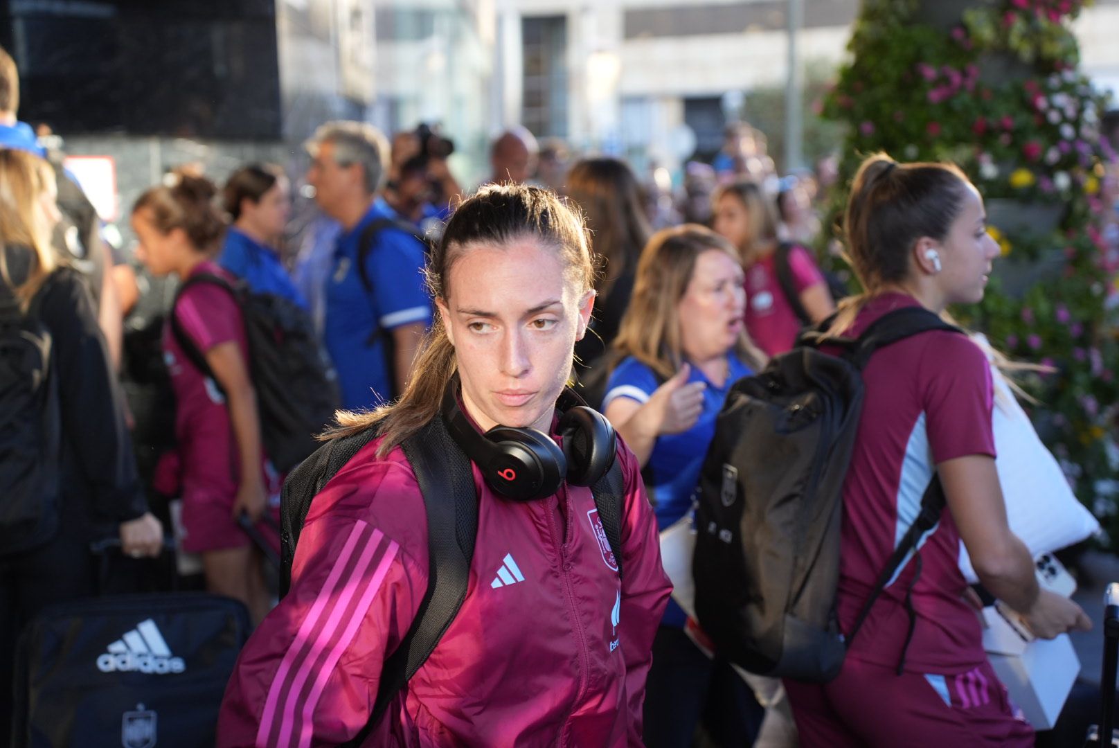 Las campeonas del mundo a su llegada a Córdoba, en imágenes