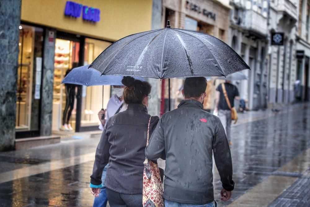 Lluvias en Tenerife