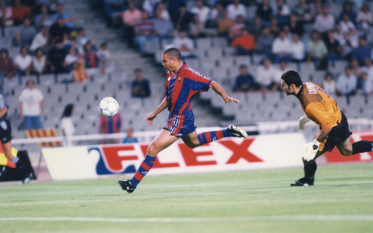 Ronaldo, en la Supercopa de 1996