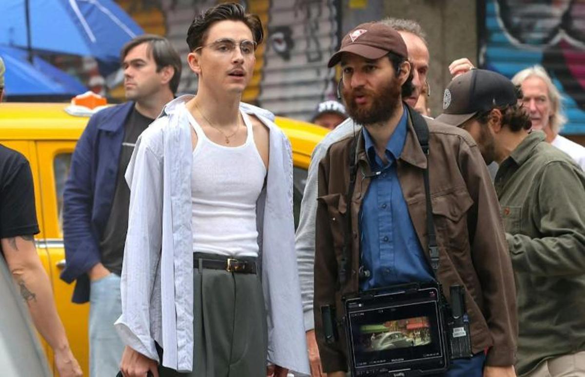 Josh Safdie y Timothée Chalamet