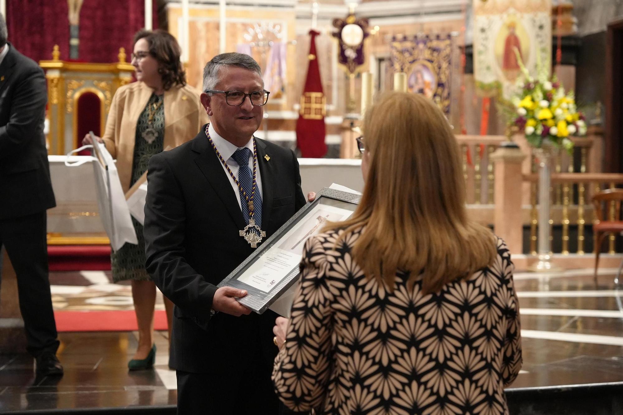 Las fotos de la misa para conmemorar el 50º aniversario de la Junta Central de Semana Santa de Vila-real