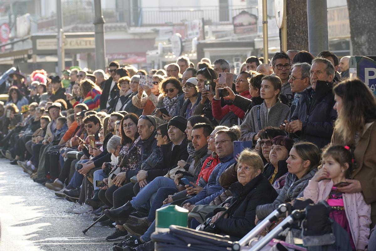 El públic va omplir els carrers de Platja d'Aro.