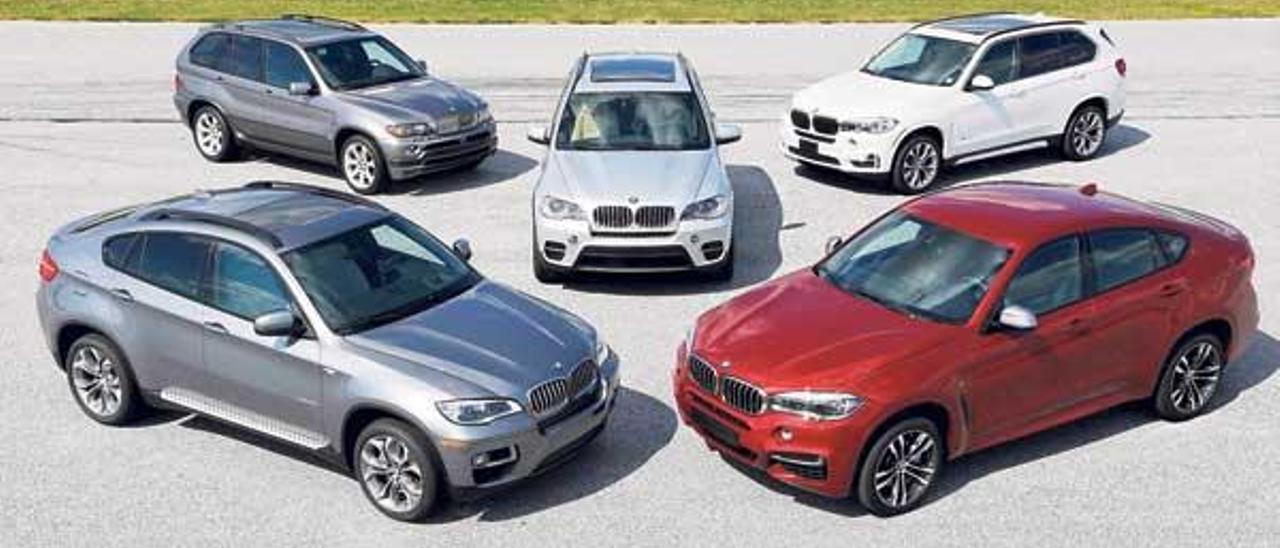 En sus quince años de existencia el BMW X se ha ganado la admiración de todos los conductores. // FDV