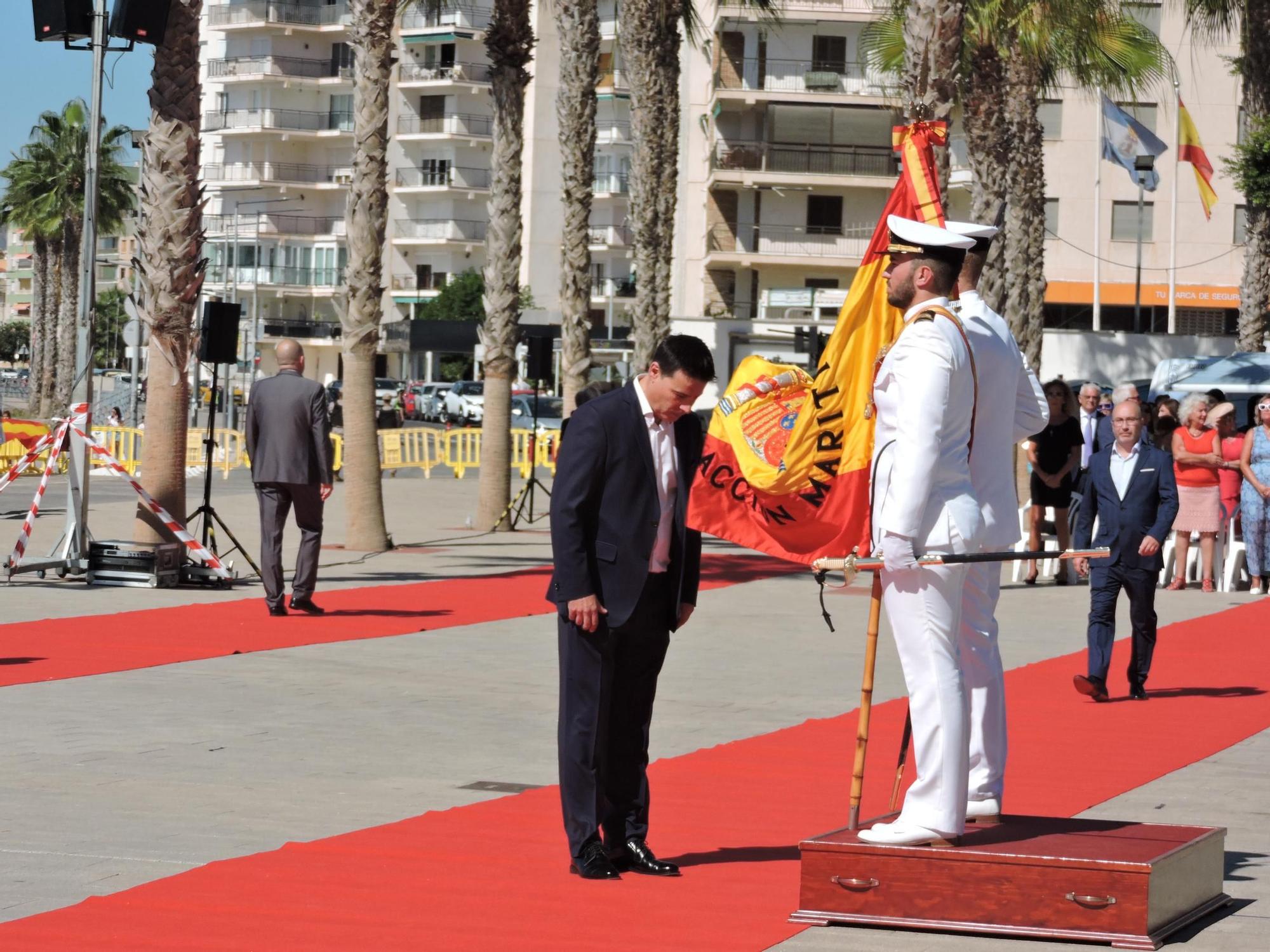 Jura de Bandera para personal civil en Águilas