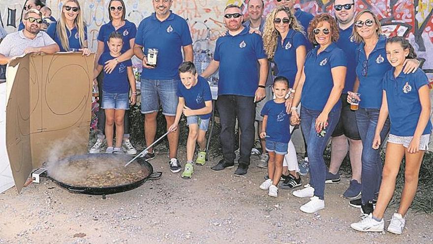 Burriana celebra el Mig Any Faller con paellas para 850 personas