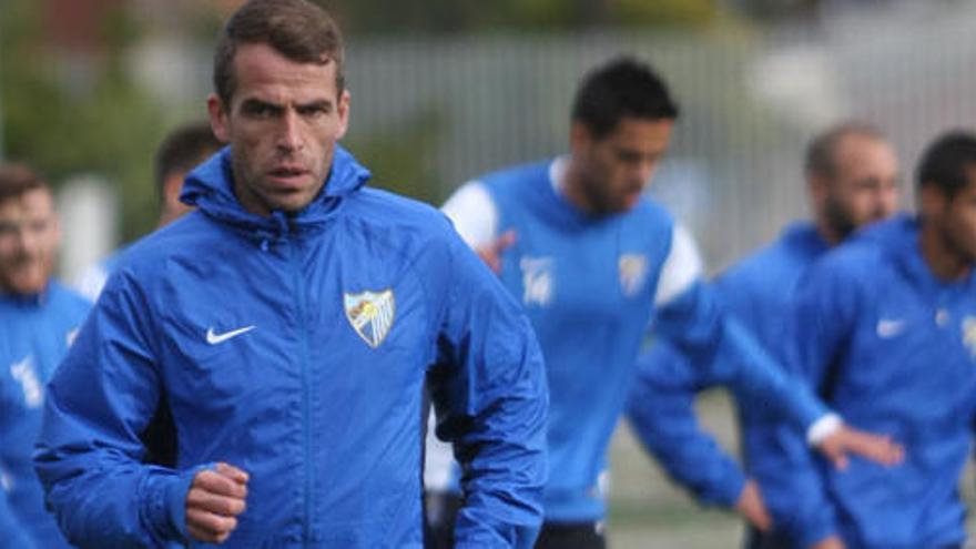 El portugués Duda, durante uno de los entrenamientos del equipo.