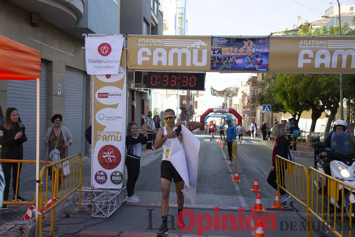 XI edición de la Carrera Urbana y Carrera de la Mujer La Villa de Moratalla, Gran Premio ‘Marín Giménez’