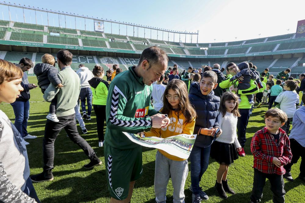 Jornada de puertas abiertas en el Elche CF