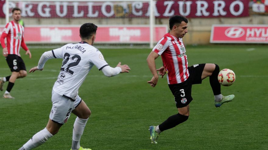 Sergio Nieto, jugador del Zamora CF: &quot;Nos merecíamos la victoria&quot;