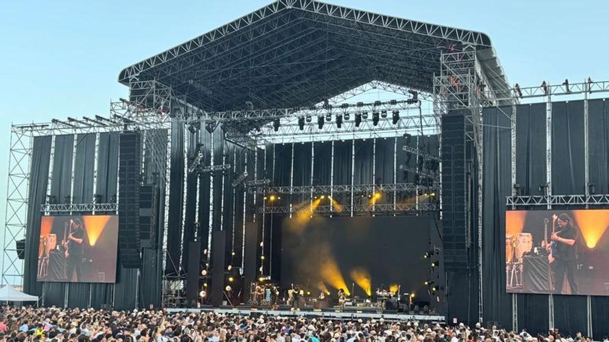 Imagen de un concierto celebrado en la Isla.