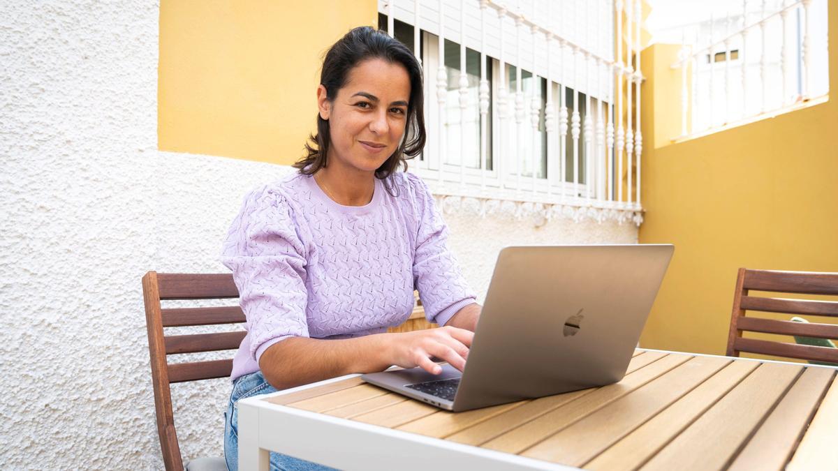 Diana, economista de 33 años