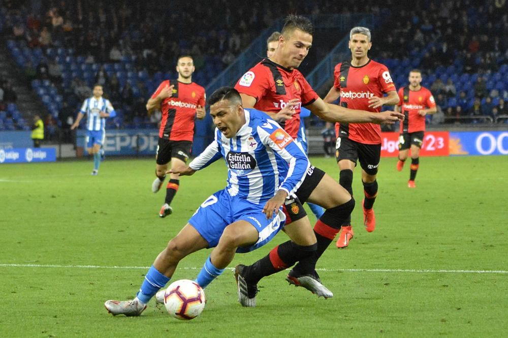 Penalti, el gol y la celebración del Dépor