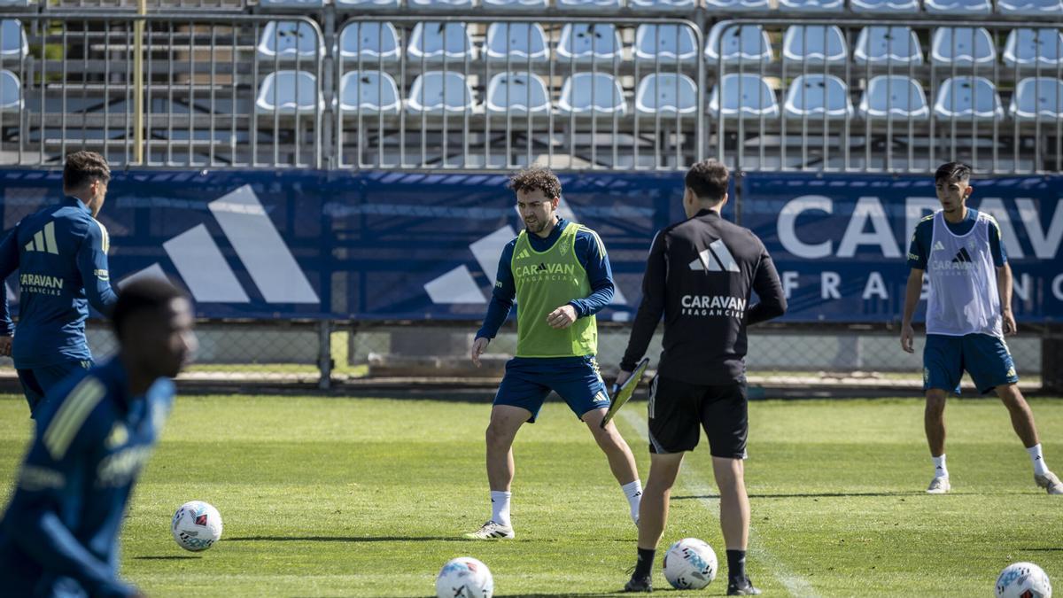 Keidi Bare, en un entrenamiento de pasada semana.