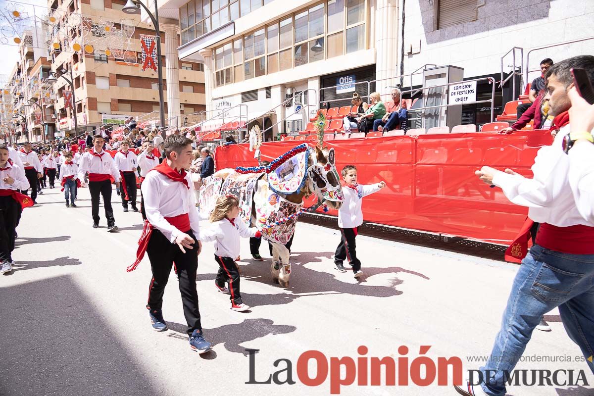 Desfile infantil en las Fiestas de Caravaca (Bando Caballos del Vino)