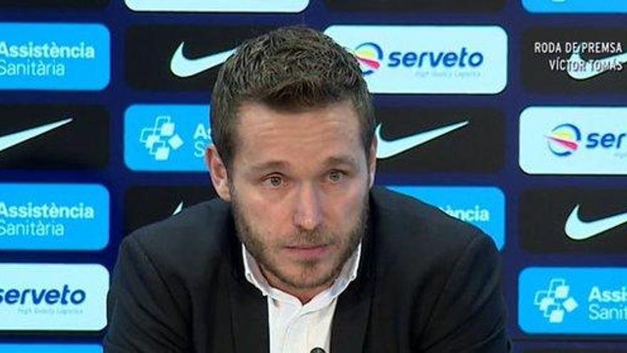 Víctor Tomas, capitán del Barça, anuncia la retirada por problemas cardiacos