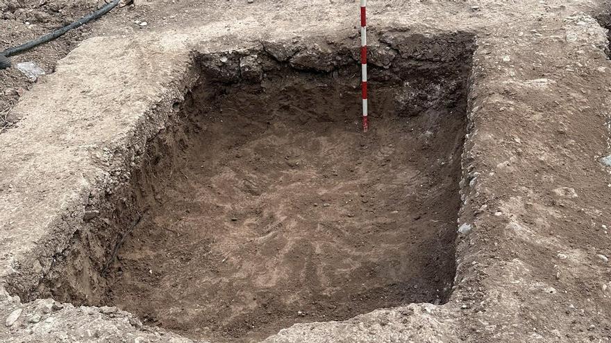 Una de las fosas comunes del cementerio de Alicante