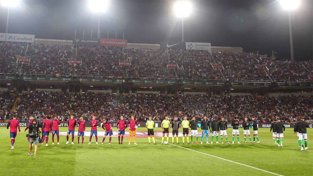 La mejor entrada hasta ahora son los 45.055 espectadores del Barça - Betis