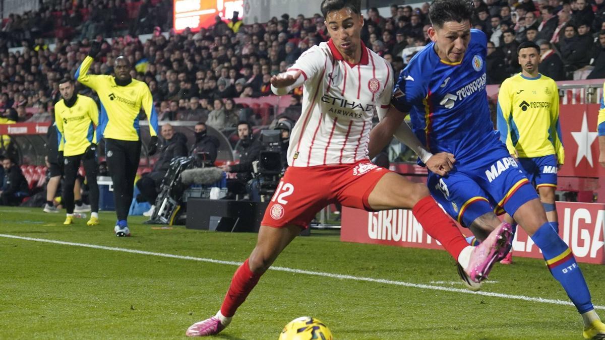 Les imatges del partit del Girona - Getafe