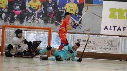 Joao, en una jugada contra Castañer